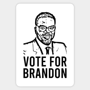 Vote for Brandon Johnson Chicago Mayor 2023 2024 Sticker